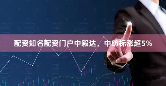 配资知名配资门户中毅达、中纺标涨超5%