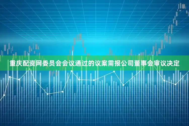 重庆配资网委员会会议通过的议案需报公司董事会审议决定